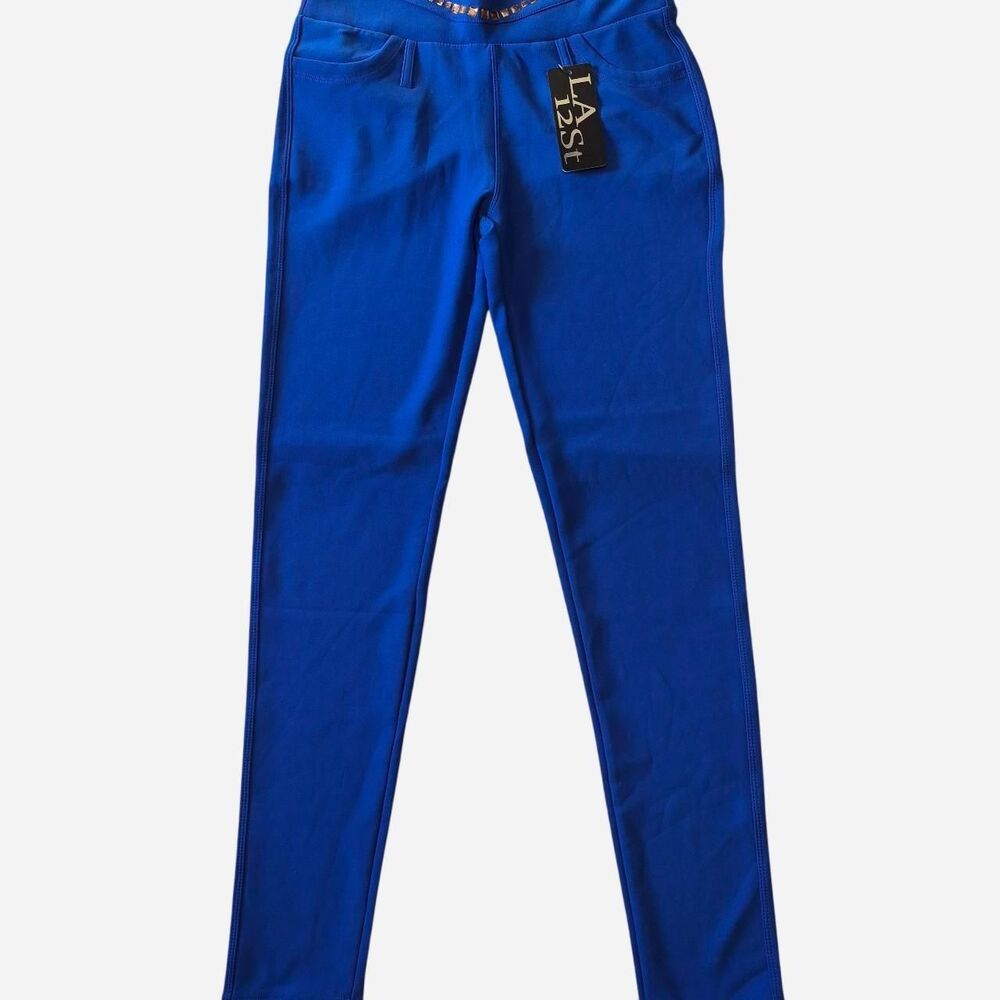 Women's Blue Leggings One Size